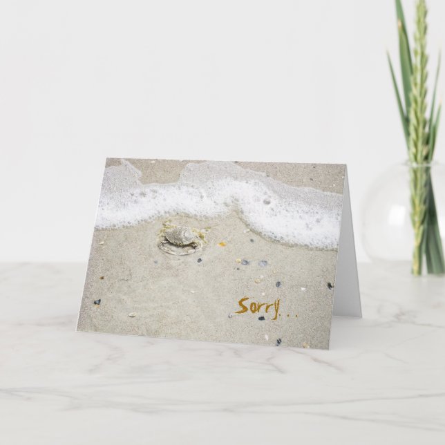 Sorry. . . card (Front)