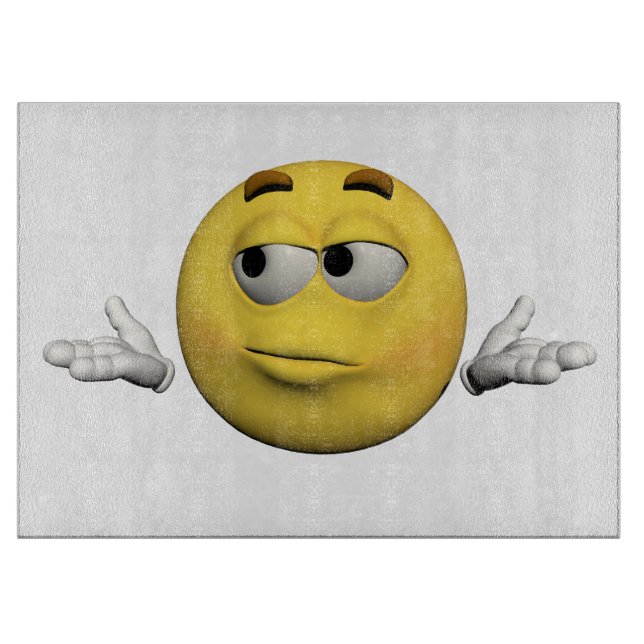 Sorry emoticon cutting board (Front)