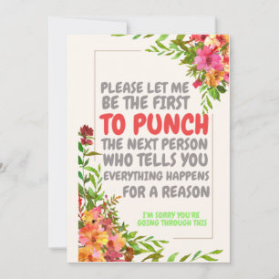 Sorry for Your Loss Sympathy Deepest Regrets Invitation