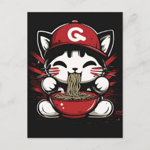 Sorry I Cant Go Im An Indoor Cat Holiday Postcard