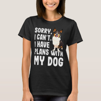 Sorry I Cant I Have Plans With My Cardigan Welsh C T-Shirt