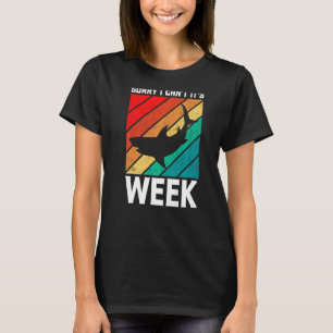 Sorry I Can't it's Week Shark Kids Men Women Vint T-Shirt