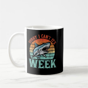 Sorry I Can't - Marine Biologist Shark Lovers Wild Coffee Mug
