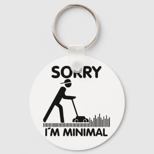Sorry  i´m minimal keychain (Front)