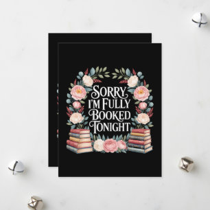 Sorry I'M Fully Booked Tonight  Holiday Card