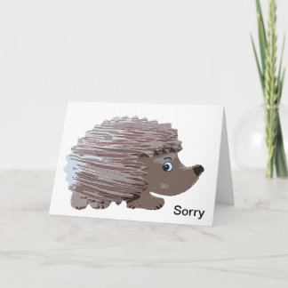 Sorry I've been Prickly Card