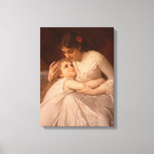Sorry, Mom (Loving Daughter and Mother) Canvas Print