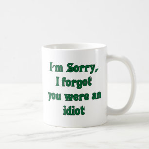 Sorry mug
