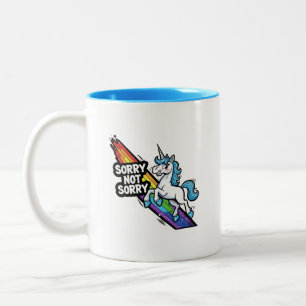 Sorry not Sorry Unicorn Coffee Mug