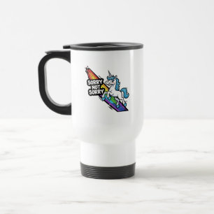 Sorry not Sorry Unicorn Travel/Commuter Mug
