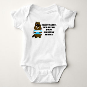 Sorry Sally, early Spring Baby Bodysuit