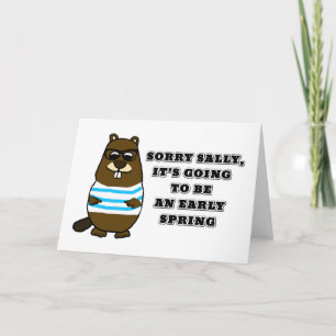 Sorry Sally, early Spring Card