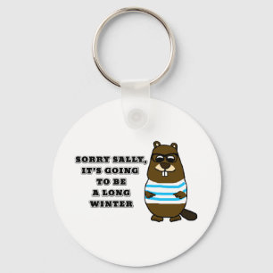 Sorry Sally, Long Winter Keychain