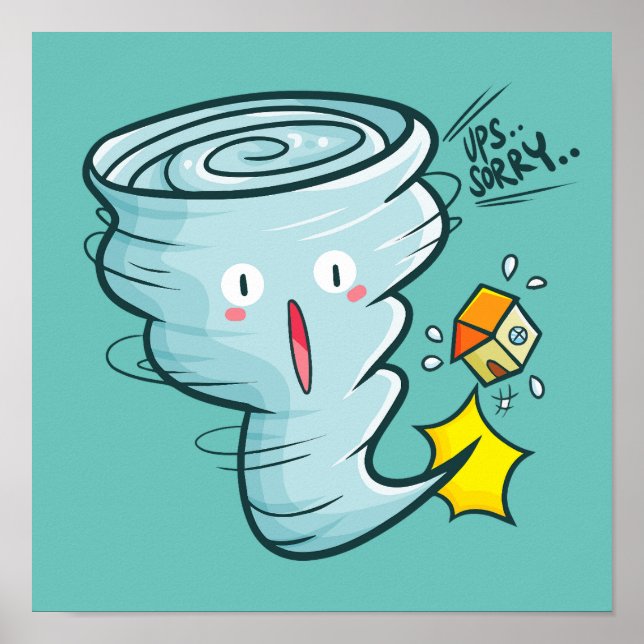 Sorry Tornado Poster (Front)