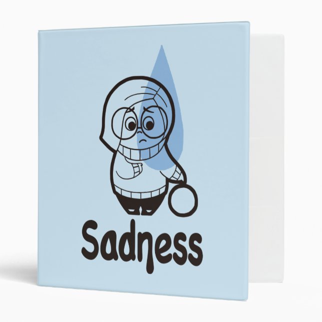 Sort of a Blue Day Binder (Front/Inside)