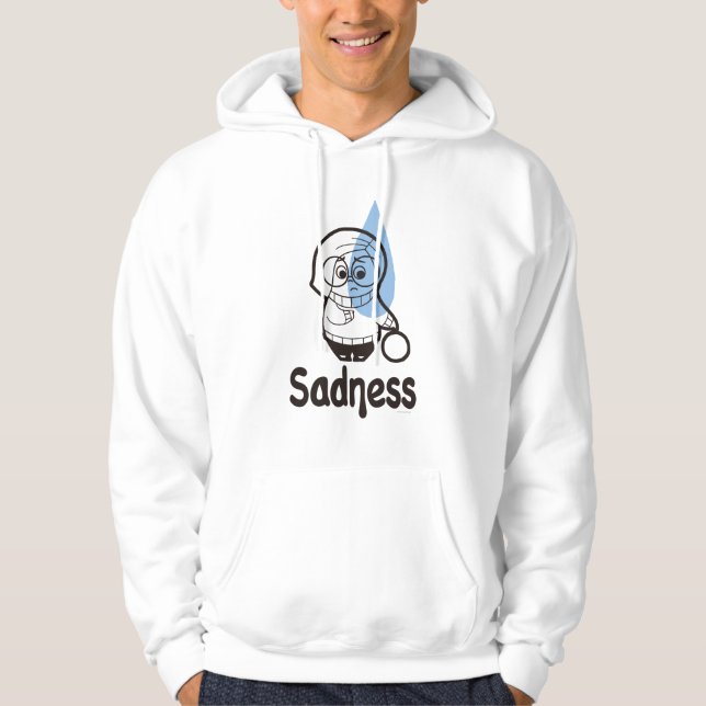 Sort of a Blue Day Hoodie (Front)