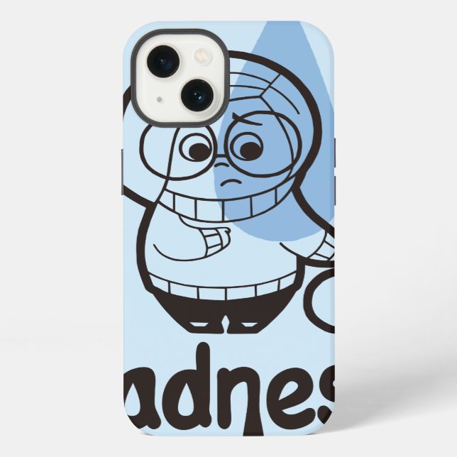 Sort of a Blue Day iPhone Case (Back)