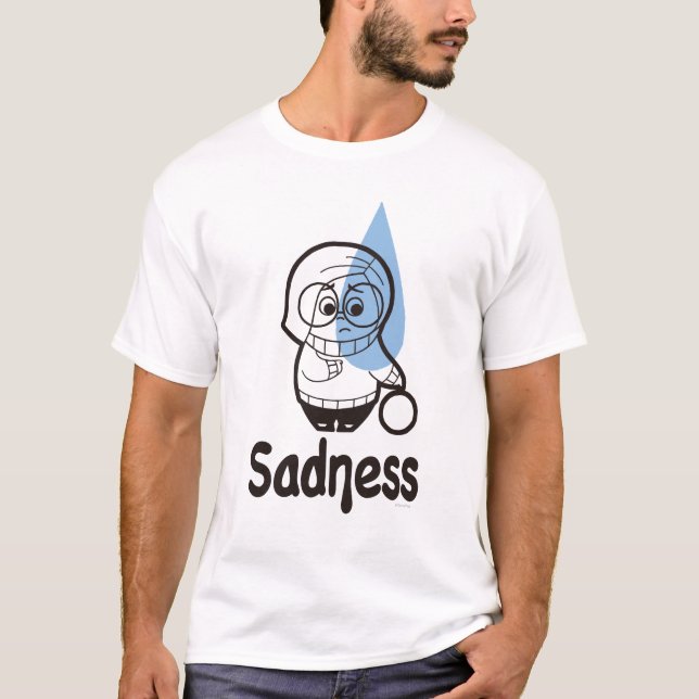 Sort of a Blue Day T-Shirt (Front)