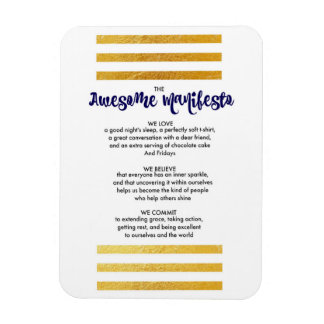 Sorta Awesome Manifesto Magnet