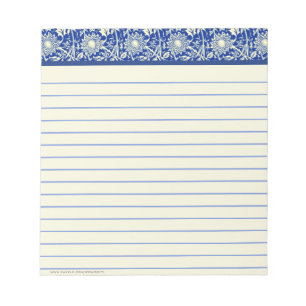 Sorta Blue Calico (Lined) Notepad