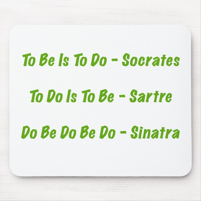 Sorta Great Quotes Mousepad (Front)