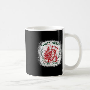 Sorta Merry Sorta Feral Funny Raccoon Lovers Chris Coffee Mug