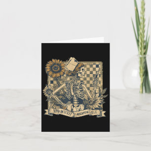 Sorta Ratchet Sorta Nightingale Skeleton Nurse Hal Card