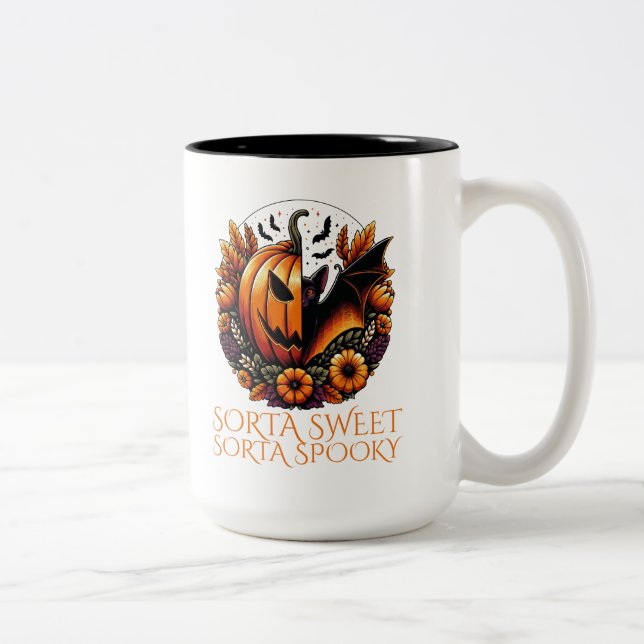 Sorta Sweet Sorta Éffrayante Mugs (Droit)