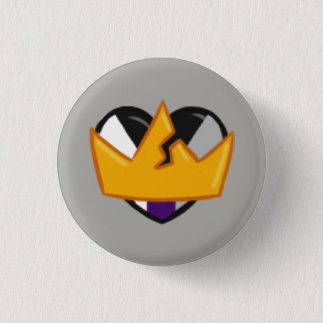 sortaDEMI 1 Inch Round Button (Front)
