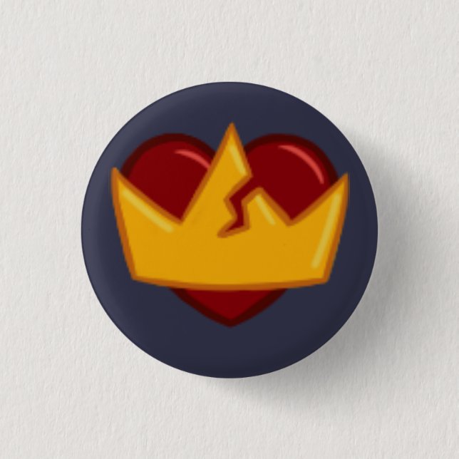 sortaHEART 1 Inch Round Button (Front)