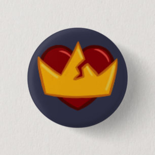 sortaHEART 1 Inch Round Button
