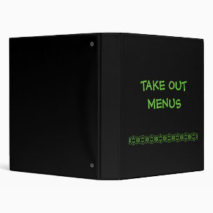Sortez le classeur de menu