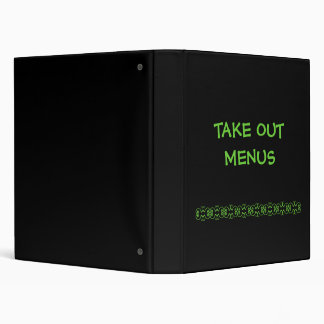 Sortez le classeur de menu