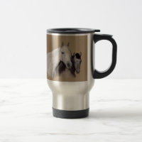 Sortie de mustangs et tasse de Wilson