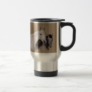 Sortie de mustangs et tasse de Wilson