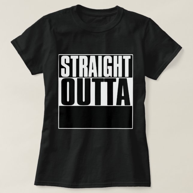 SORTIE DROITE DU T-SHIRT "VOTRE TEXTE" (Design devant)