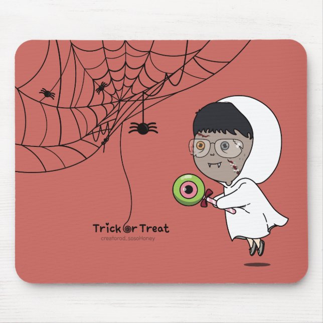 sosoHoney(48) Halloween Mouse Pad (Front)