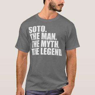 SotoSoto Family name Soto last Name Soto Surname S T-Shirt