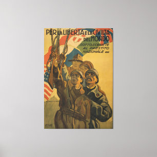 Sottoscrivete al Prestito Canvas Print