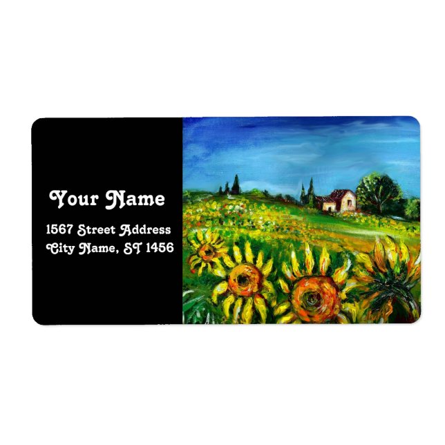 SOUFFRANCES ET CAMPAGNE EN TOSCANE (Devant)