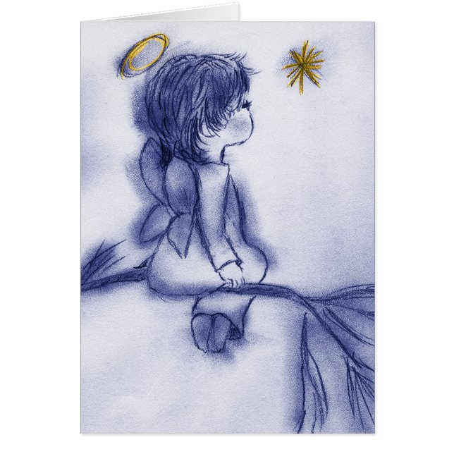 souhait bleu d'ange de teinte (Devant)