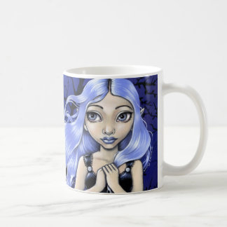 Souhait sur la tasse de lune