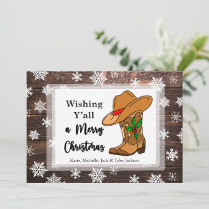 Souhaitez à vous tous une joyeuse carte de Noël