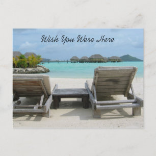 Souhaitez-Vous Être Ici Carte Postale