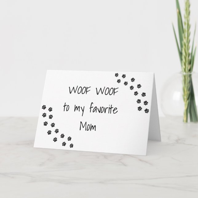 SOUHAITS D'ANNIVERSAIRE **DE VOTRE CHIEN** CARTE M (Devant)