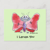Souhaits Flighthearted Je T'Apprends Carte Postale