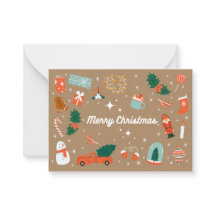 Souhaits Les Plus Chauds Une Carte De Noël À Débor