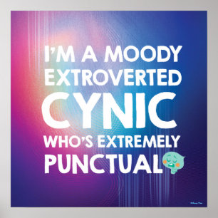 Soul   22 - I'm A Moody Extroverted Cynic Poster