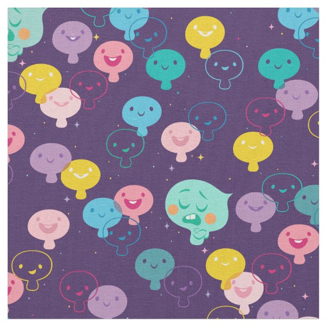 Soul | 22 & New Souls Pattern Fabric (Close Up)