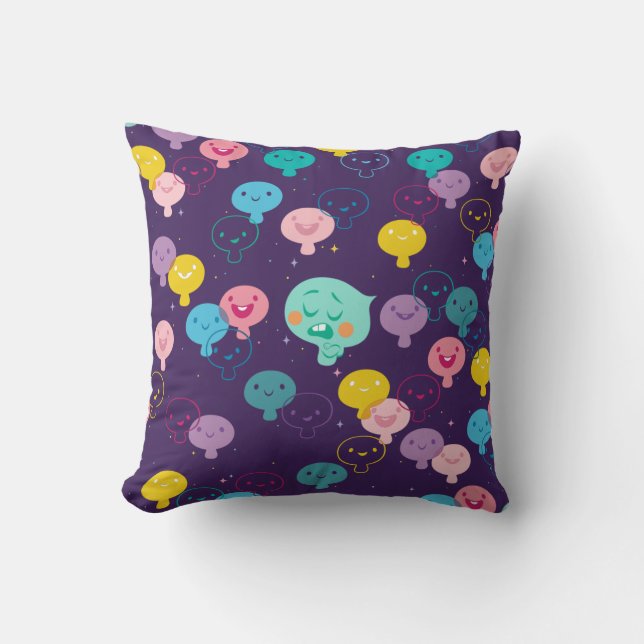 Soul | 22 & New Souls Pattern Throw Pillow (Front)